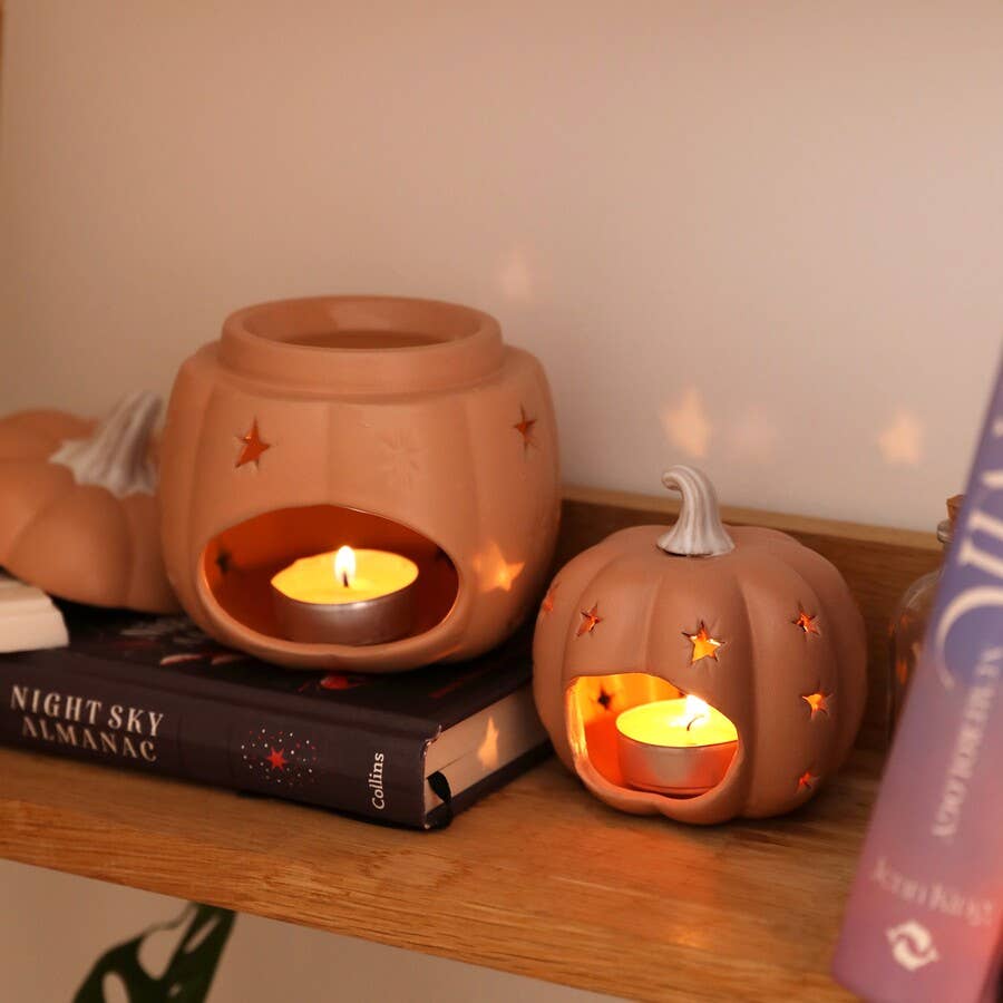 Pumpkin Starry Tealight Holder