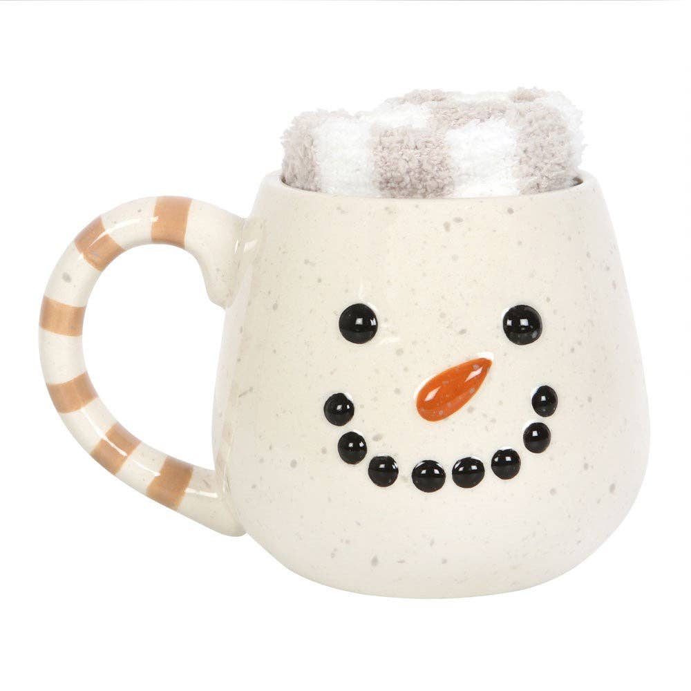 Snowman Christmas Mug and Socks Set - September Drop