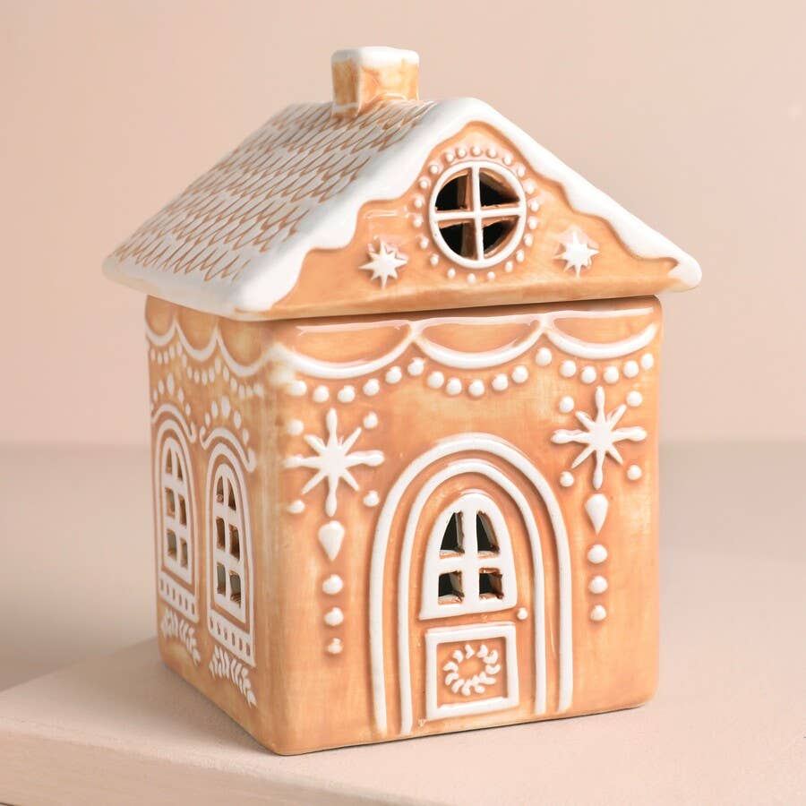 Gingerbread House Wax Burner