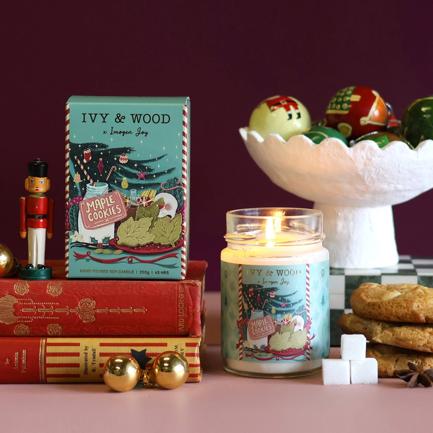 Maple Cookies Limited Edition Christmas Candle - September Drop