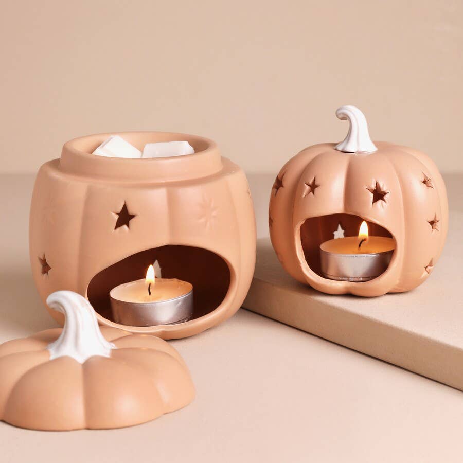 Pumpkin Starry Tealight Holder