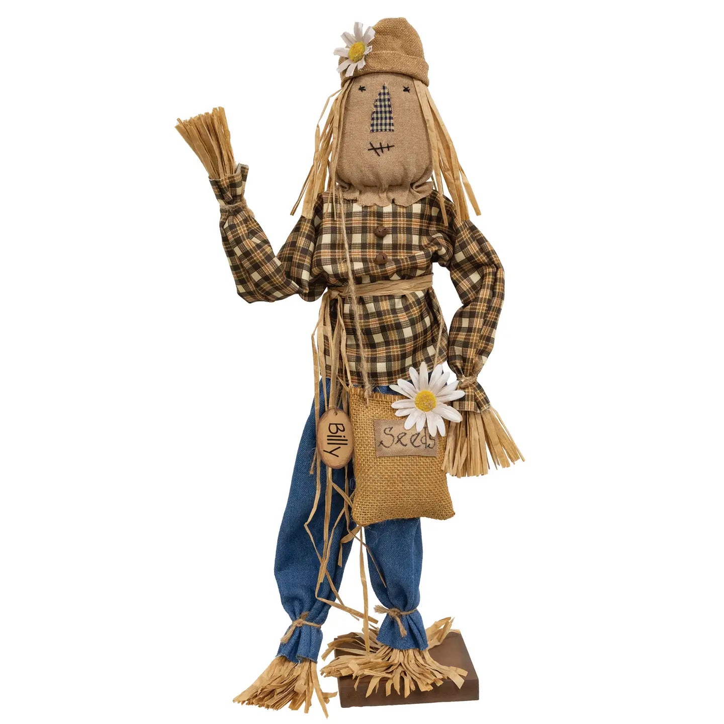 Billy Gardener Scarecrow On Base - July Delivery