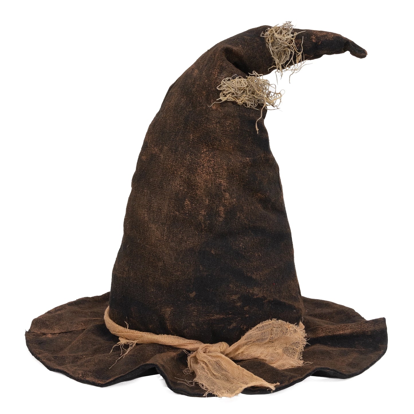Grungy Stuffed Witch Hat Sitter - 19"H - July Drop