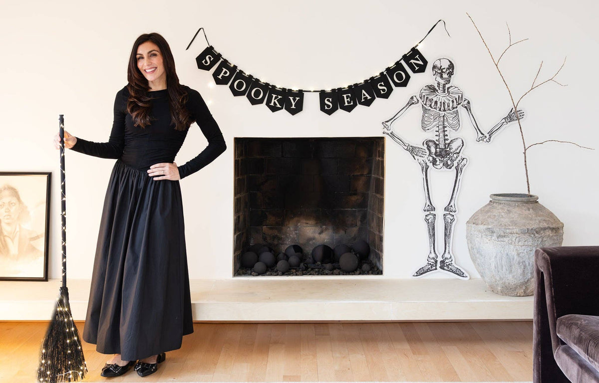 Light Up Decor Broom - Arriving in Store September