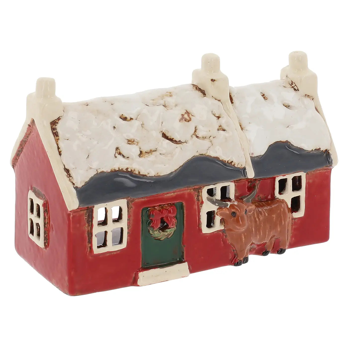 Village Pottery Croft House Coo Xmas - Arriving in Store September