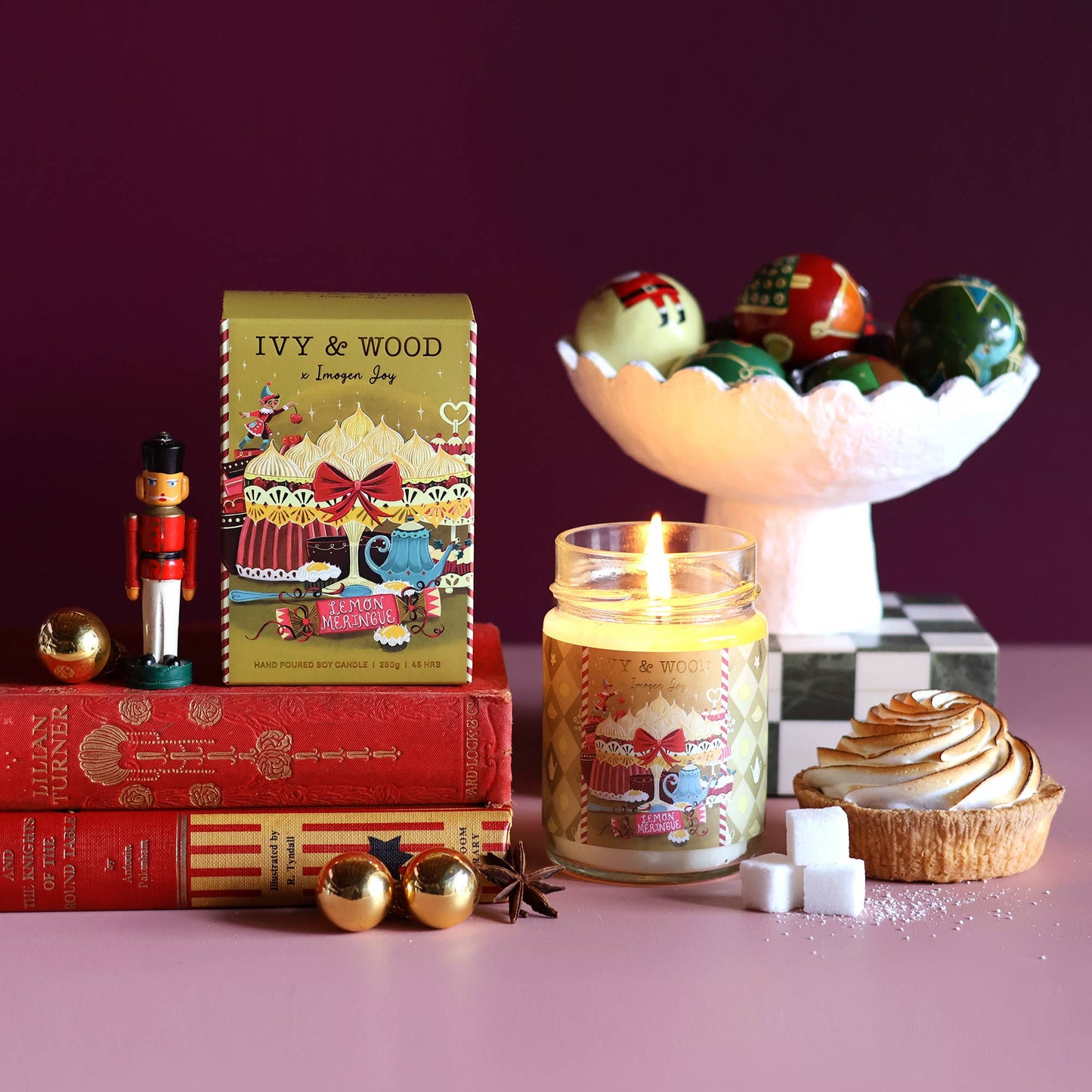 Lemon Meringue Limited Edition Christmas Candle - September Drop