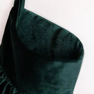 Manor House Emerald Velvet Stocking - Arriving in Store October