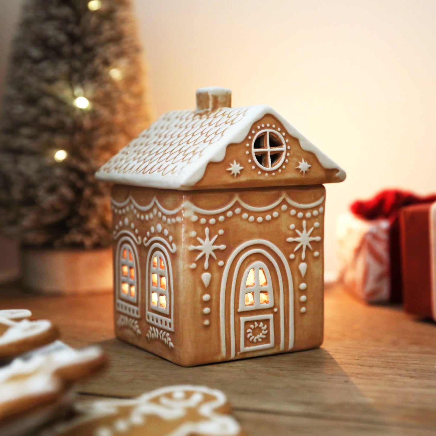 Gingerbread House Wax Burner