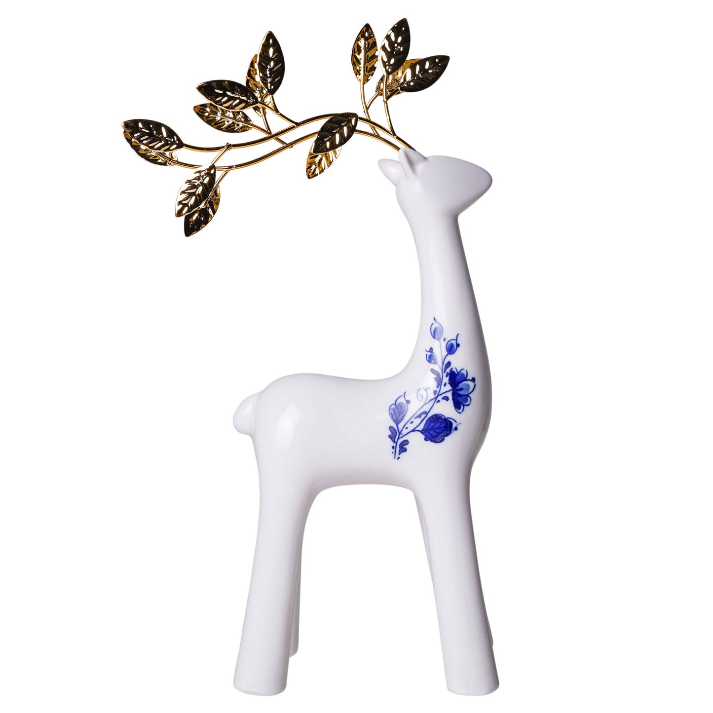Reindeer large gold - November Drop
