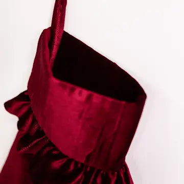 Manor House Red Velvet Stocking - Arriving in Store October