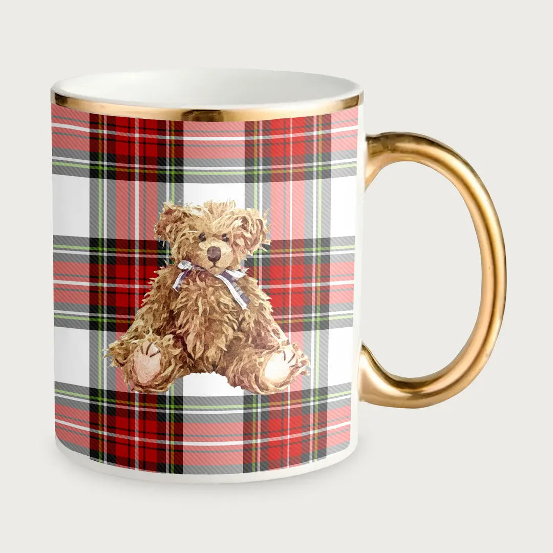 Heritage Tartan Bear Coffee Mug - Arriving in Store October 2026
