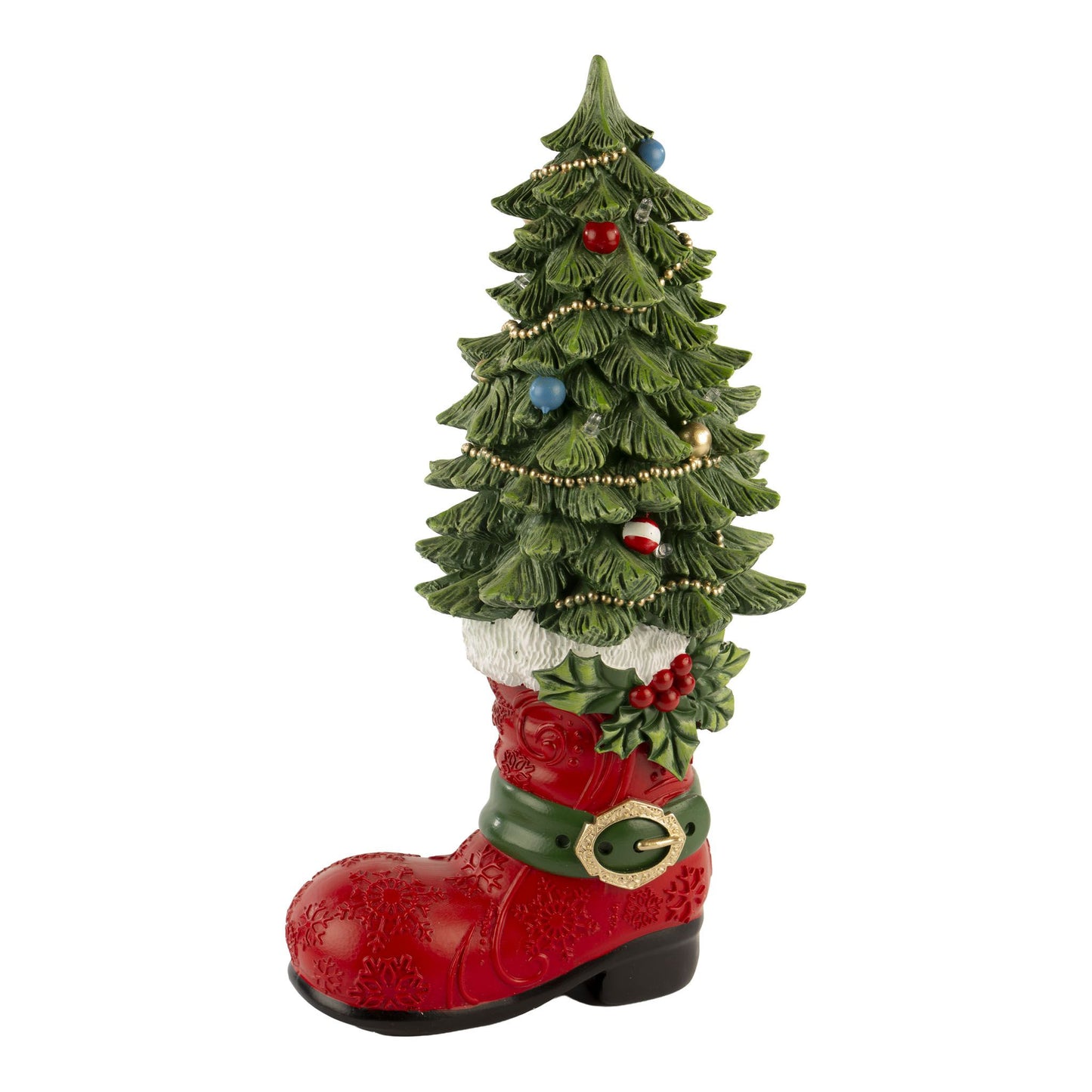 LED Christmas Tree in Santa Boot - 38cm - Arriving in Store October 2026