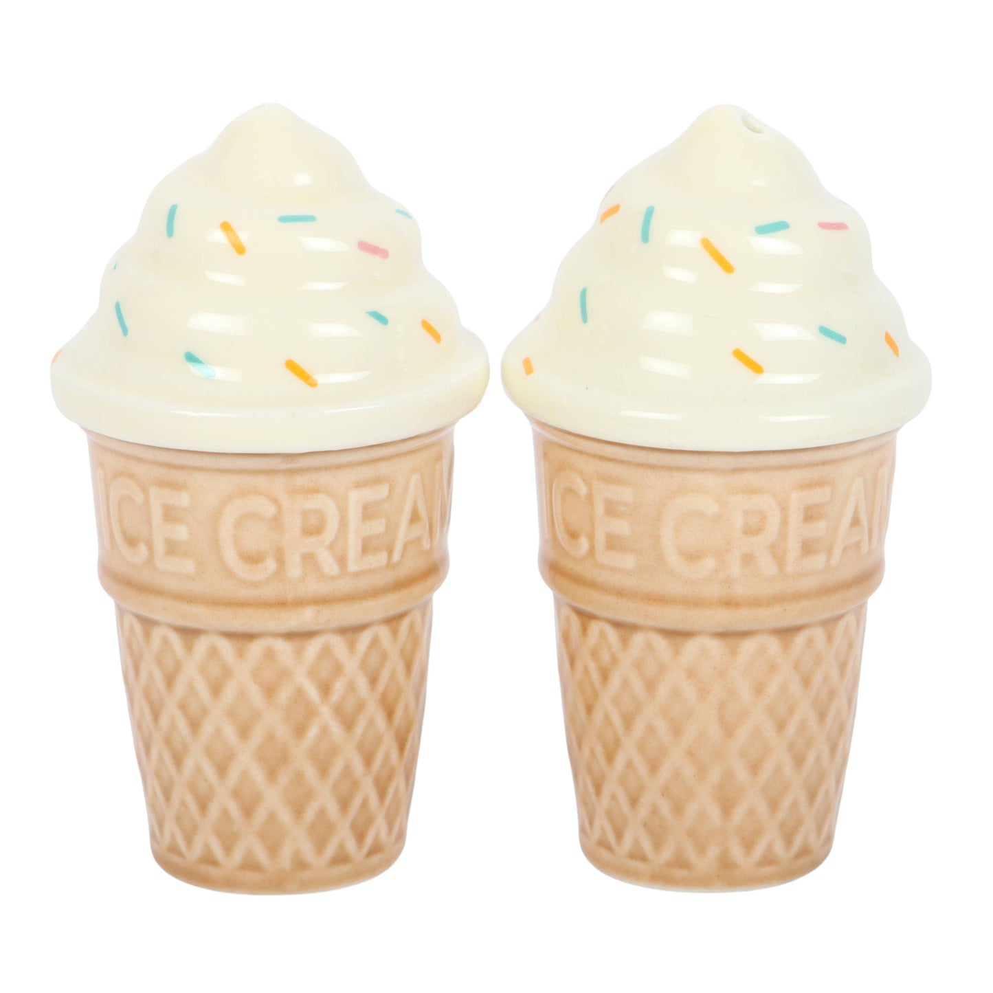 S/2 Ice Cream Salt & Pepper Set