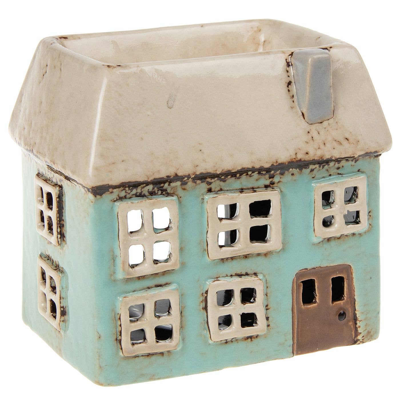 Village Pottery Warmer Oblong Aqua - Late January 2026 Drop