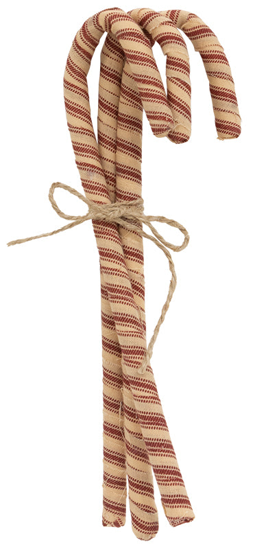 Primitive Rag Candy Cane Trio - September Drop
