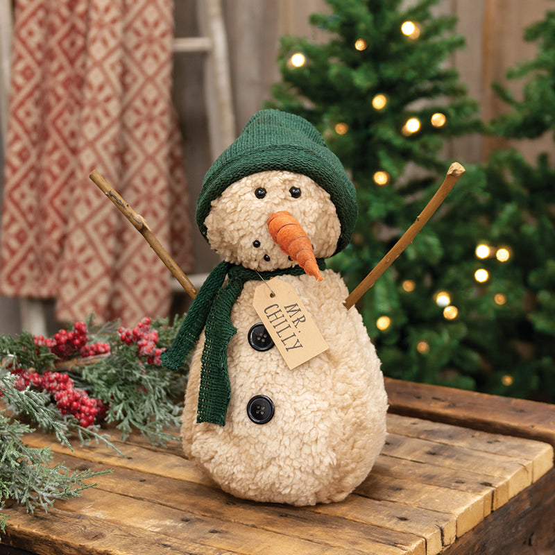 Mr. Chilly Snowman Doll - September Drop