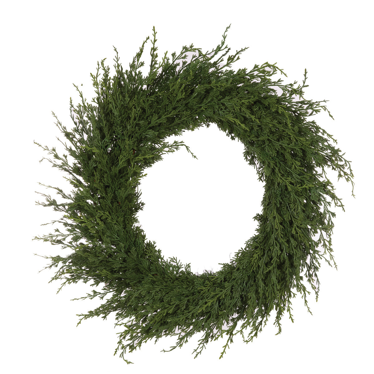 Wild Conifer Wreath 70cm - Arriving in Store October