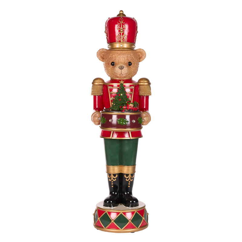 Teddy Bear Nutcracker with Music Box 76cm - Arriving in Store October