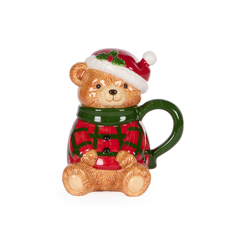 Cozy Teddy Bear Mug With Lid - Arriving in Store October