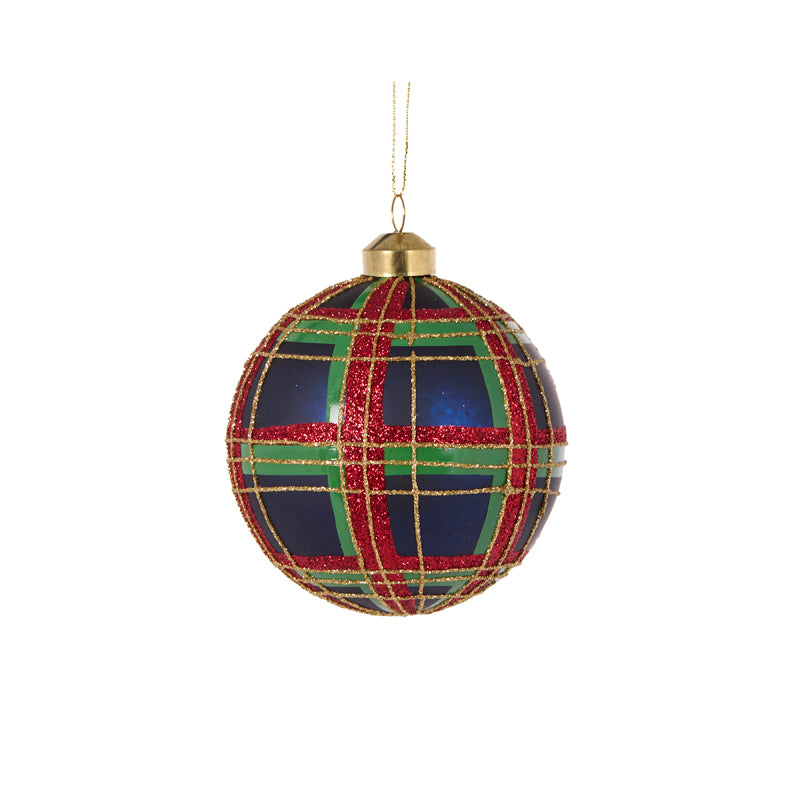 Royal Tartan Bauble - Arriving in Store October
