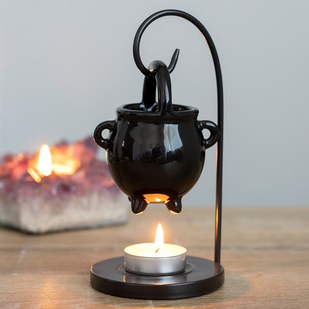 Hanging Cauldron Oil Burner - September Drop