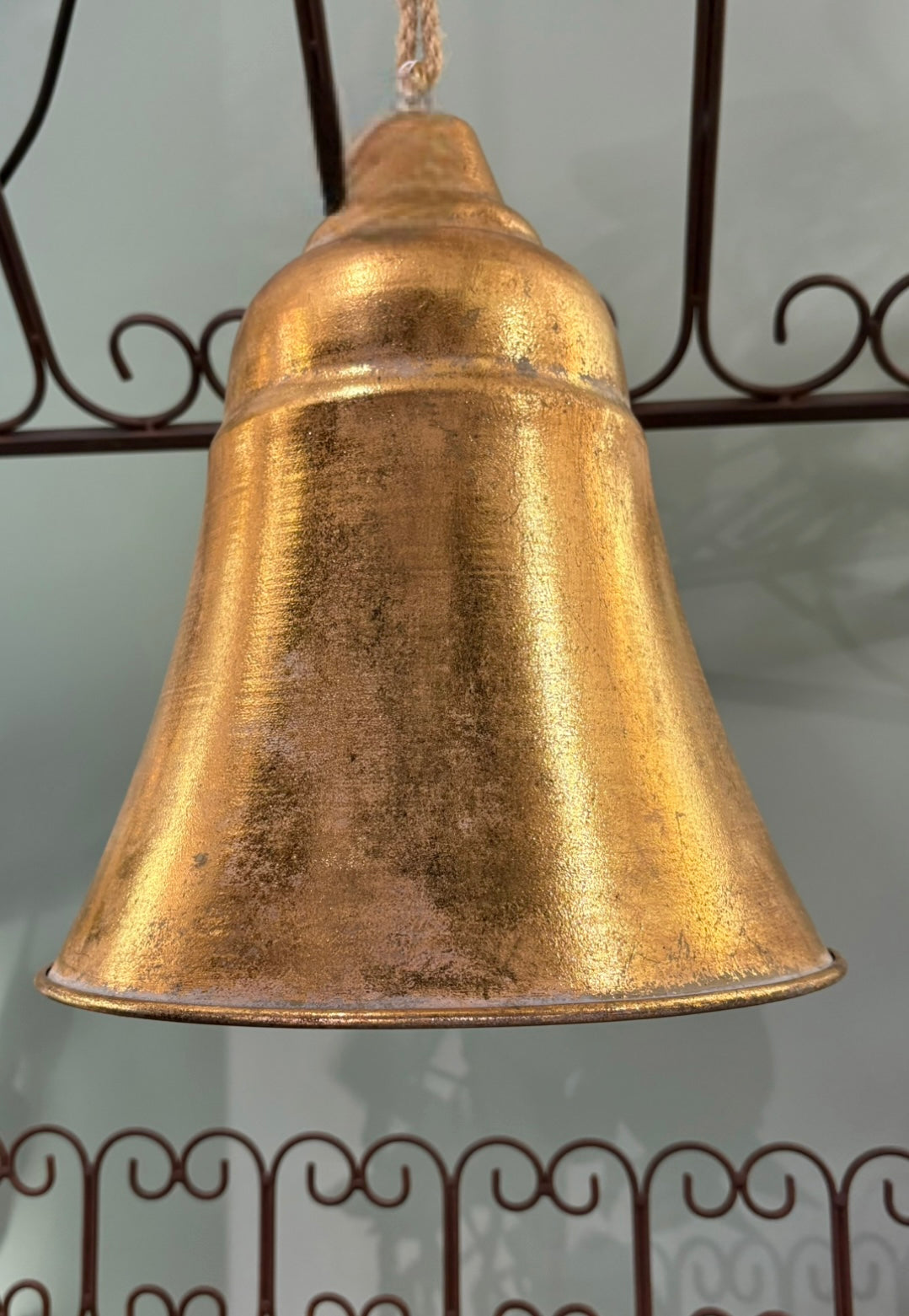 Flared Gold Bell - November Drop