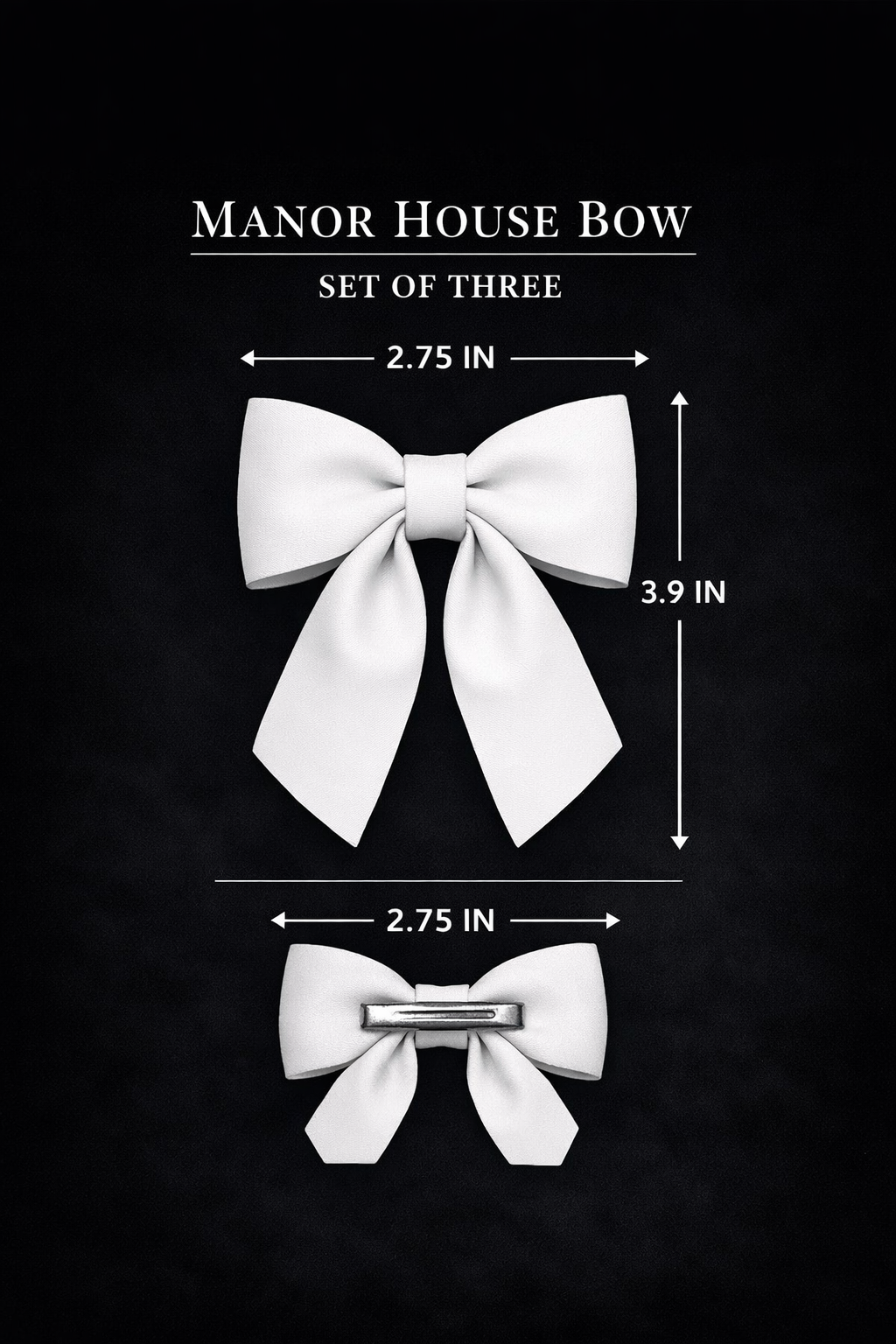 Manor House Red Tartan Mini Bow Clip - Arriving in Store October