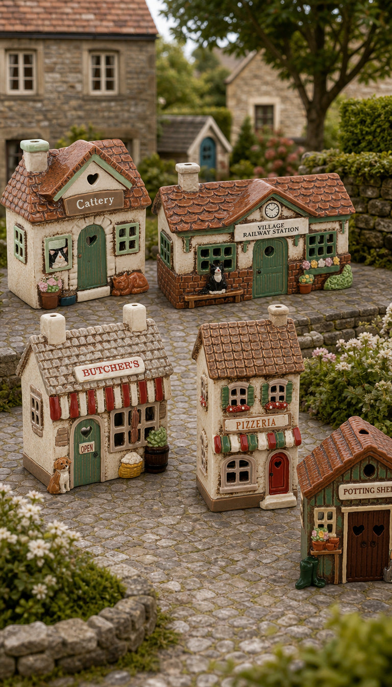 Village Pottery Cattery Tealight - Arriving in Store Late November