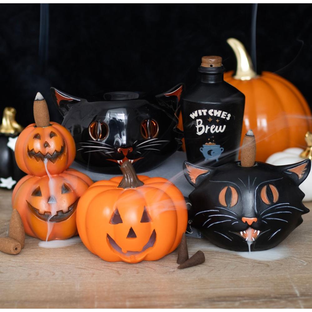 Stacking Pumpkins Backflow Resin Incense Burner