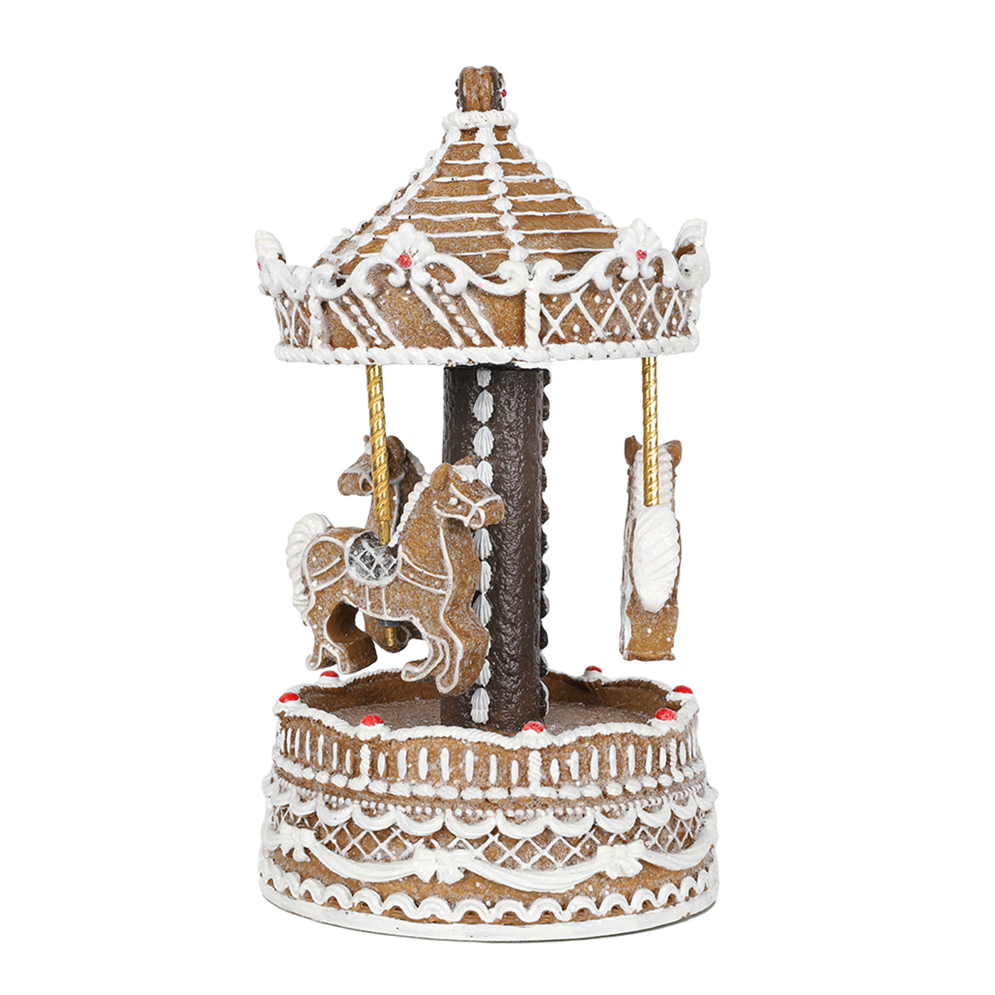 Musical Gingerbread Carousel