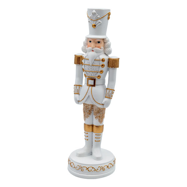 Ivory Gold Nutcracker 33cm - October Drop
