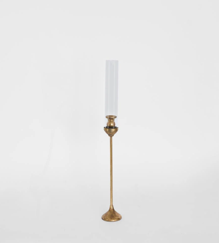 Isodora Golden Candle Stand 66cm - Arriving in Store October