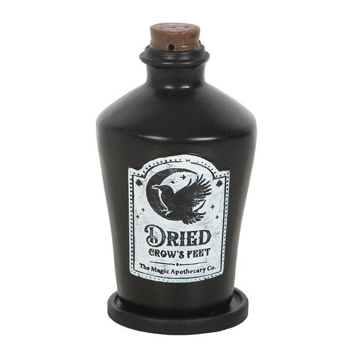 Dried Crow's Feet Gothic Incense Cone Holder - September Drop