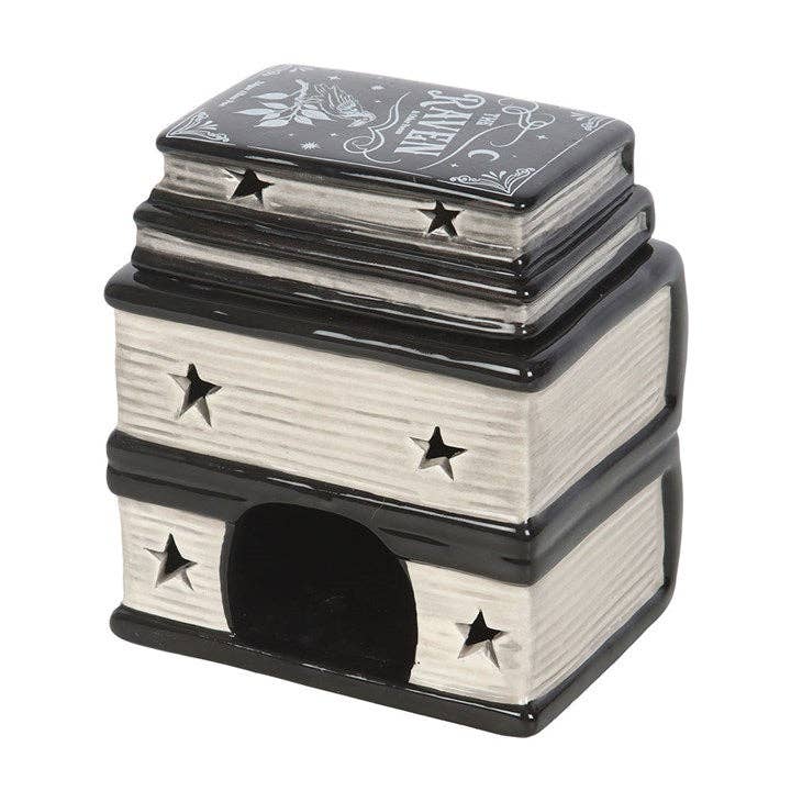 Book of Spells Gothic Halloween Oil Burner and Wax Warmer - September Drop