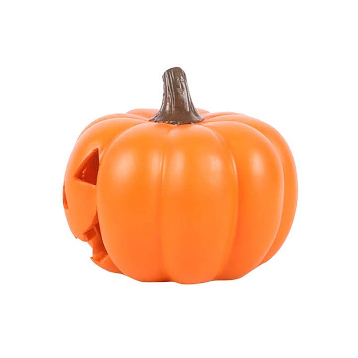 Orange Halloween Pumpkin Incense Cone Holder - September Drop