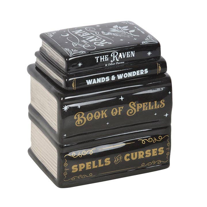 Book of Spells Gothic Halloween Oil Burner and Wax Warmer - September Drop