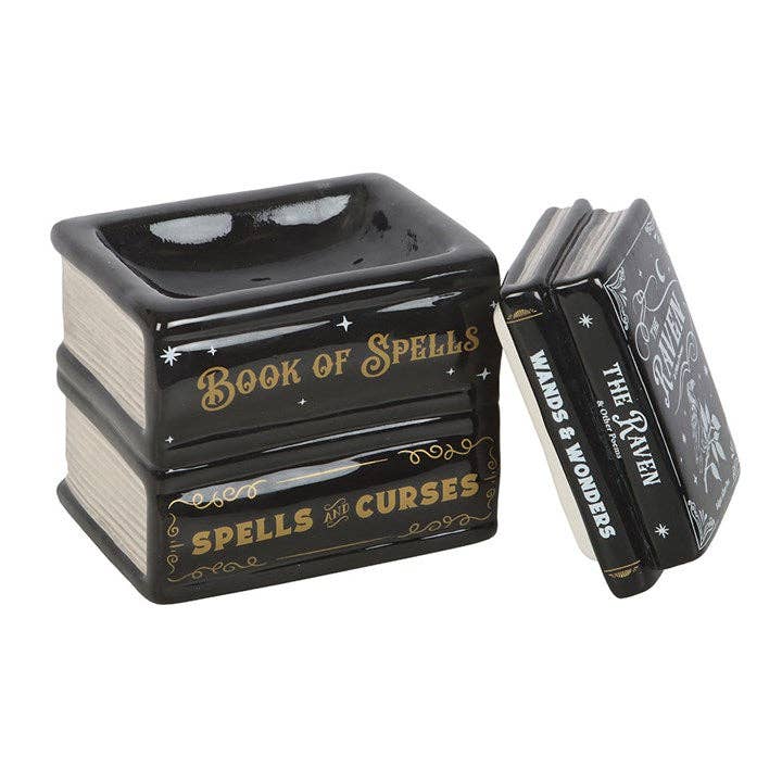 Book of Spells Gothic Halloween Oil Burner and Wax Warmer - September Drop