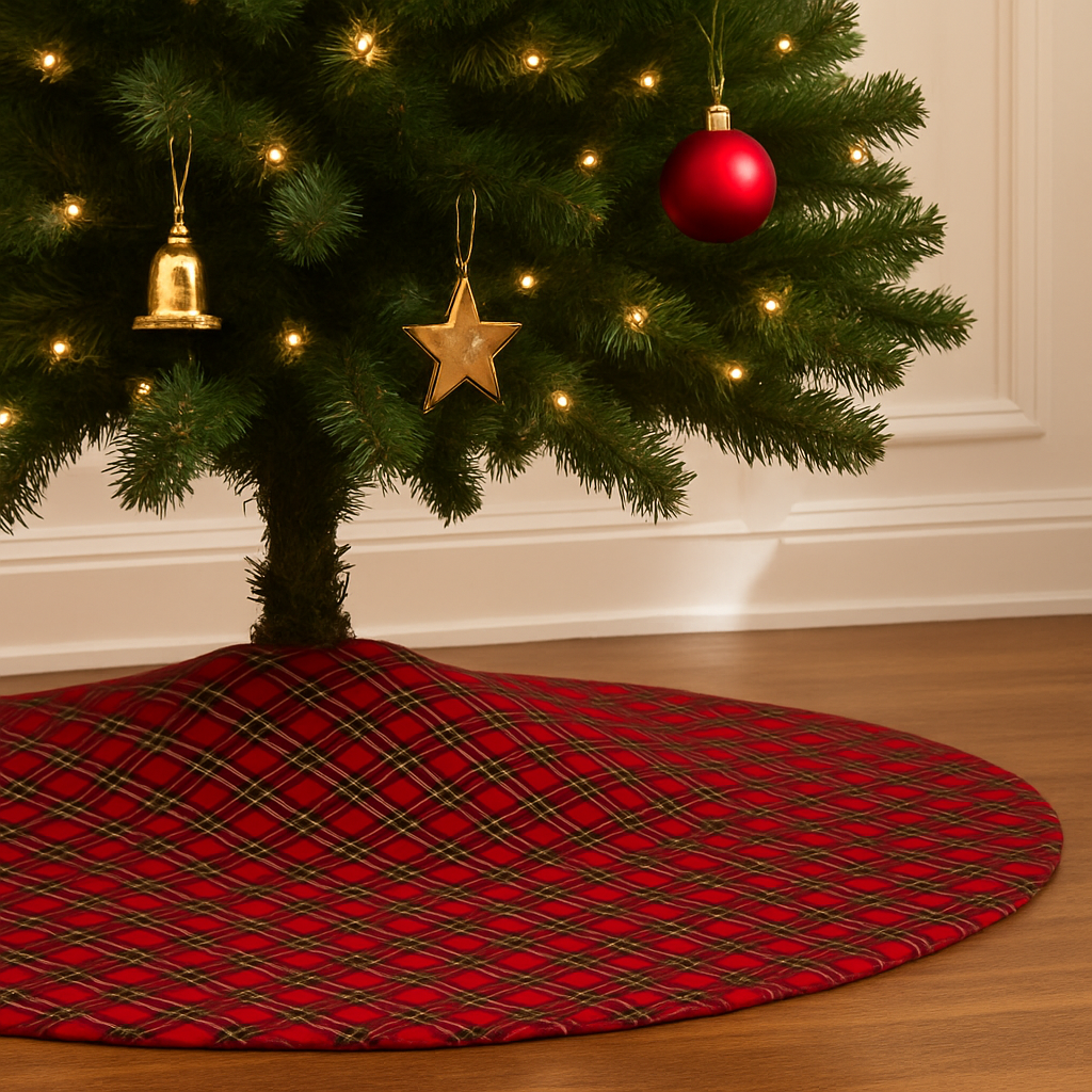 Classic Tartan Plaid 53" Christmas Tree Skirt - Arriving in Store October