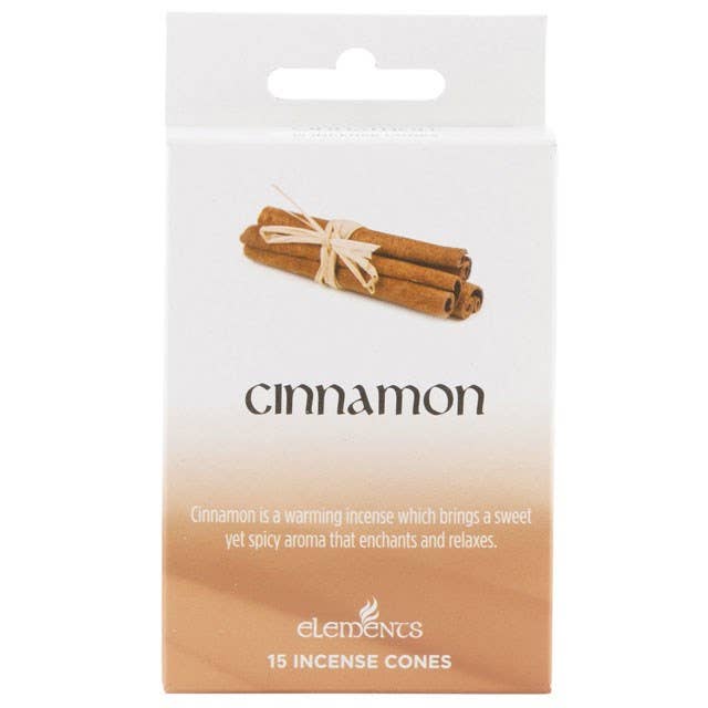 Cinnamon Incense Cone - Set of 15