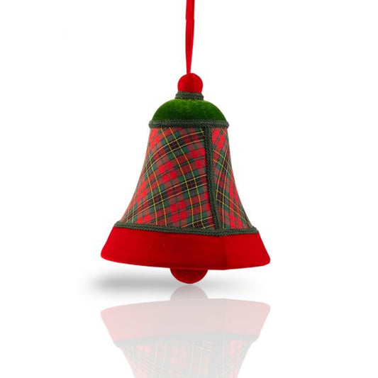 🔔🎄 Christmas Plaid Bell Ornament 32cm 🔔🎄October 2026 Drop