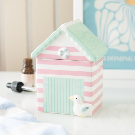 Pastel Beach Hut Oil Burner