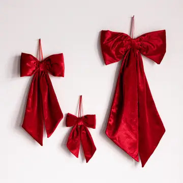 Manor House Ralph Red Velvet Bow - Arriving in Store September/October