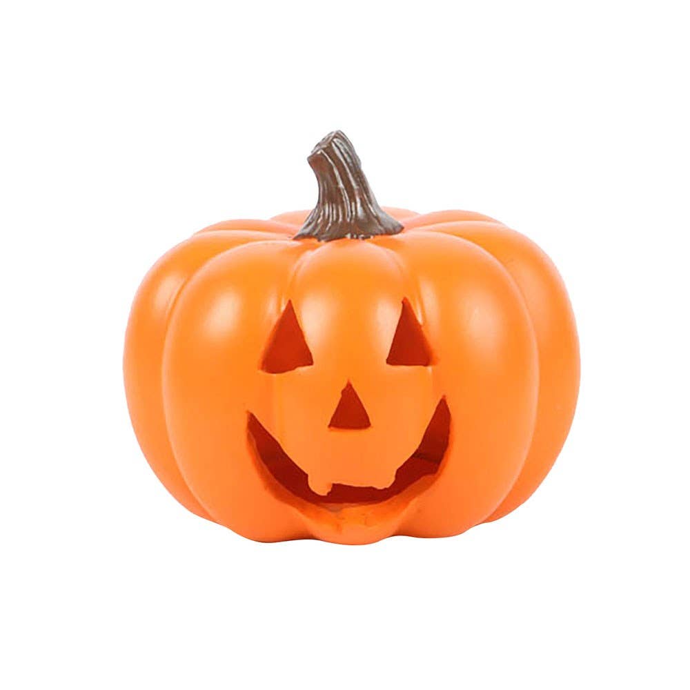 Orange Halloween Pumpkin Incense Cone Holder - September Drop