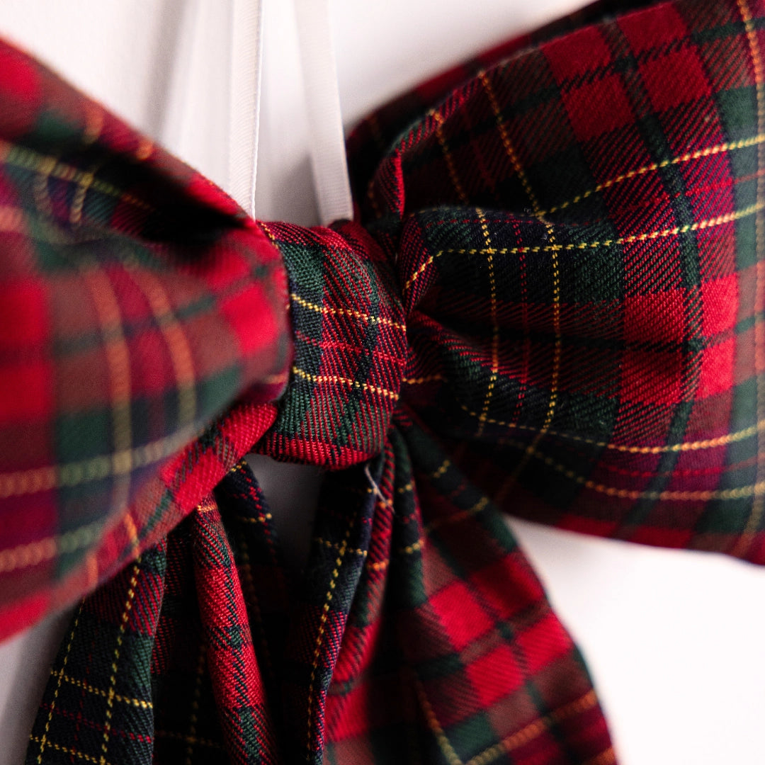 Manor House Red Tartan Bow - Arriving in Store October