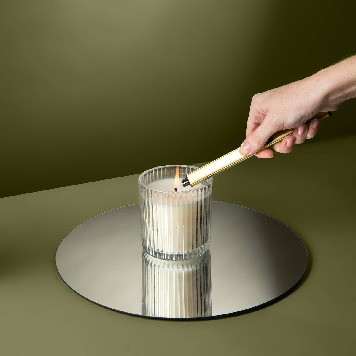 Gold Rechargeable Electric Lighter - Arriving in Store November