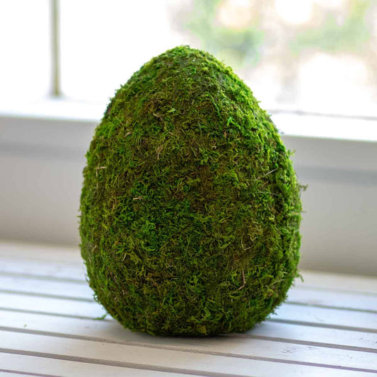 Moss Egg 10"