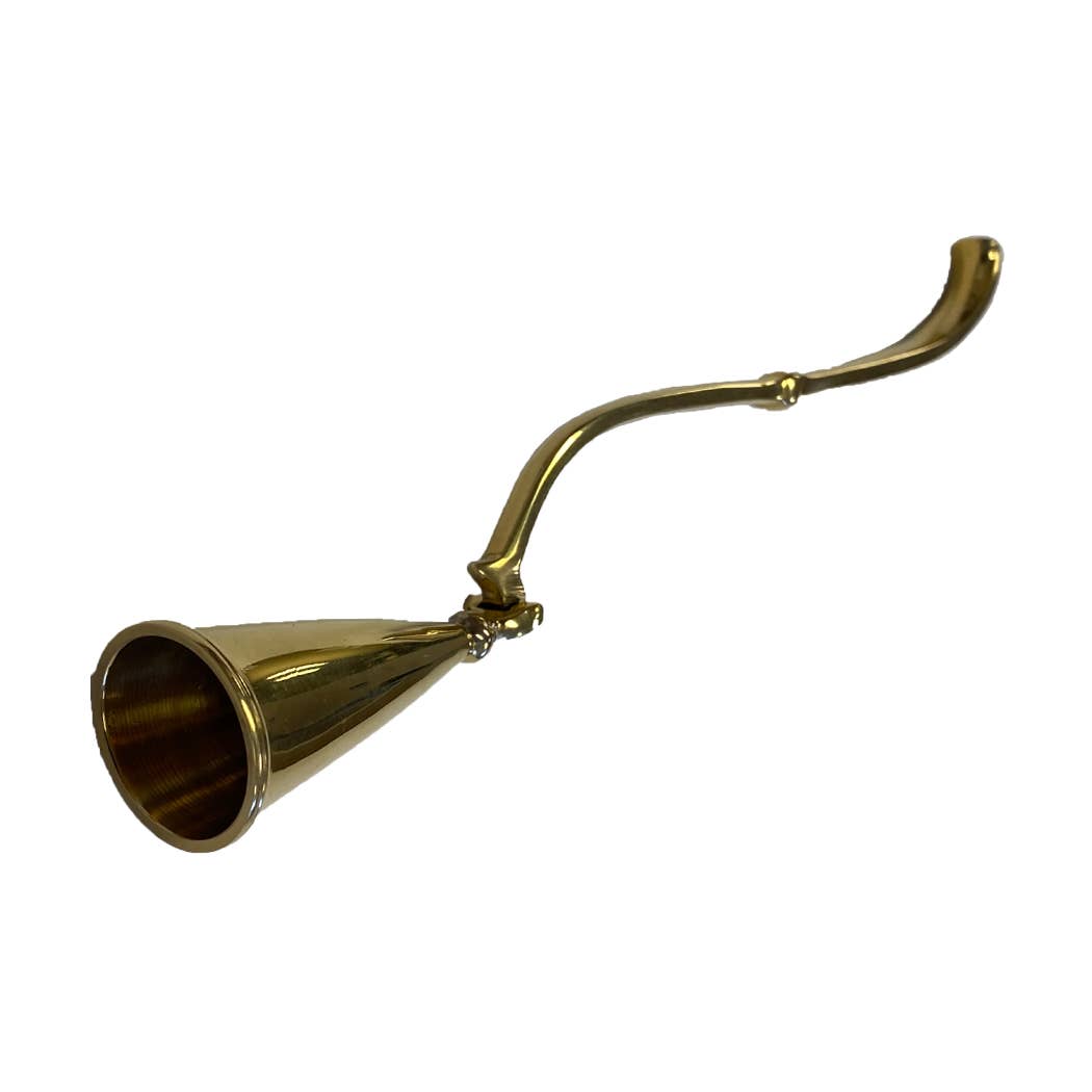 Hinged Brass Candle Snuffer - Vintage Style | Home Accents