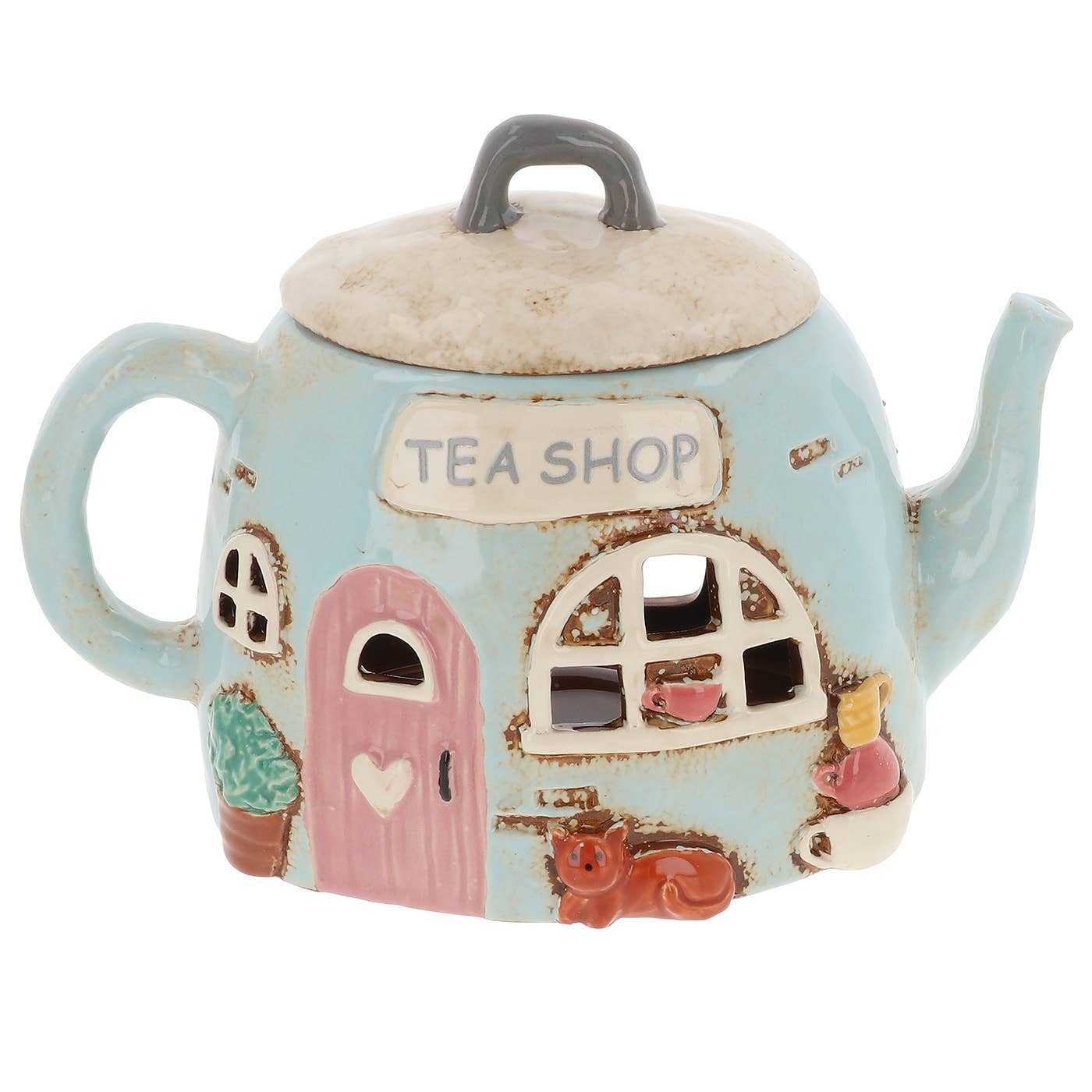 Village Pottery Tearoom Teapot Oil Burner - Arriving in Store October