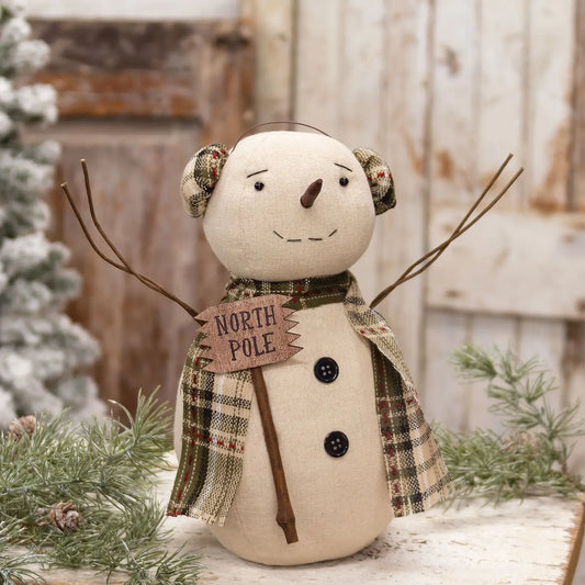 North Pole Snowman Doll - September Drop