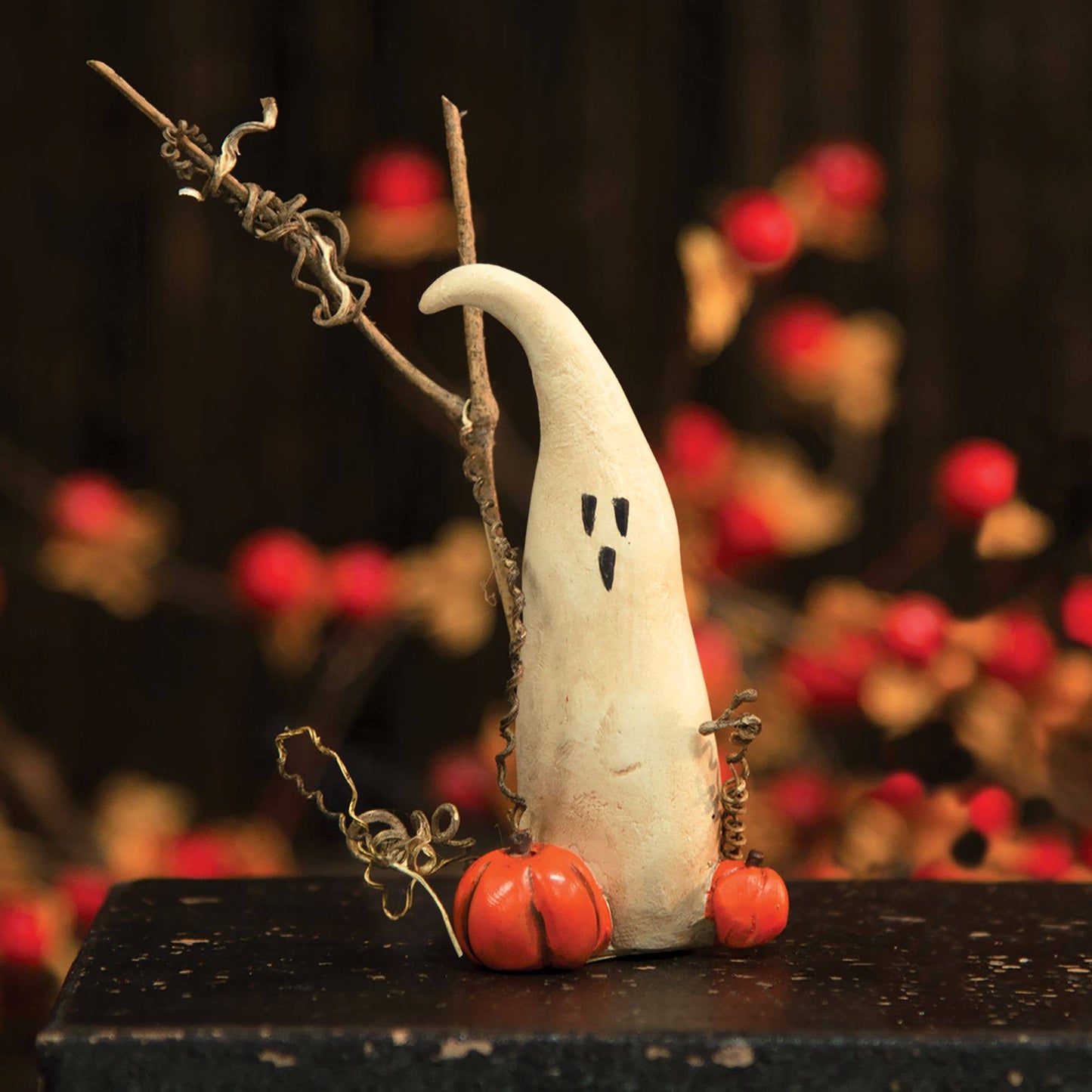Resin Ghost Figurine, 3.5" - Arriving in Store September